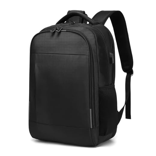 Mochila Grande para Notebook 17.3 Masculina Feminina,Mochila Backpack Executiva Antifurto, Reforçada, Saídas USB,Impermeável, Escolar, Faculdade, Trabalho,Viagem,Presente (Preto)