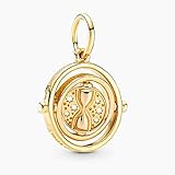 N/W PANDOCCI 2020 Winter Weihnachten Spinning Time Turner Glanz Anhänger 925 Silber DIY passt für Original Pandora Armbänder Charme Mode Schmuck