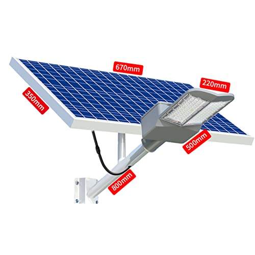 Hytc 4000W Solar Street Lights,Ip67 Waterproof Light With Remote Control Mounting Bracket,Dusk To Dawn Security Led Flood Light For Yard,Garden,Etc-4000W #TOP1