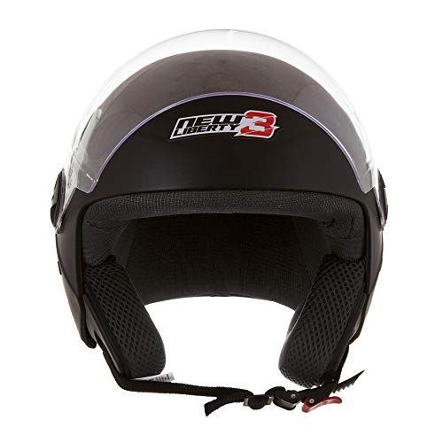 Pro Tork, Capacete New Liberty Three, CAP-489PTF, 58, Preto Fosco