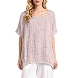 Tissu en coton et lin de qualité supérieure. Un mélange parfait de coton naturel et de lin offrant une douceur exceptionnelle près de la peau, une respirabilité supérieure pour un confort tout au long de la journée et un look naturellement texturé qui résiste aux plis