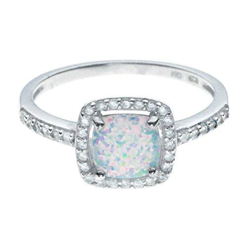 GM Jewellery   Plata de ley (925/1000)  plata de ley     ópalo circonita