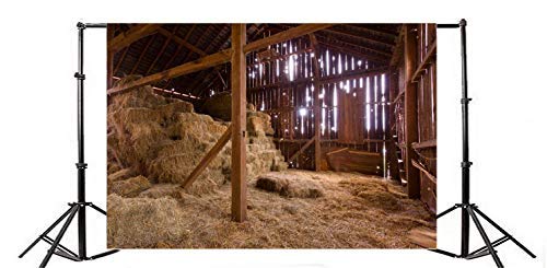 2,74 x 1,83 m rustikaler Hintergrund aus Stroh Heu, Heu-Hintergrund, Western-Farm-Hintergrund, Heu-Hayloft-Szene, Kulisse Willkommen, das