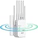 Ripetitore WiFi Potente per Casa, 1200Mbps WiFi Extender 5GHz & 2,4GHz Dual Band Amplificatore wifi Supporta Modalità Ripetitore/Router/AP,6 Antenne,2 porte LAN,Adatto per Casa,Ufficio e Altri Luoghi immagine