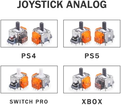 Qualitied TMR Electromagnetic Hall Effect Joystick Replacement for Xbox/PS5/PS4/Switch Pro-10 Packs (TMR XBOX)