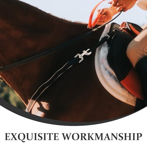 FRCOLOR 2pcs Heavy Duty Horse Tack Rein Trigger Hooks with Ergonomic Grip and Secure Fastening - 2