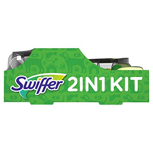 Miniatura 13 de Swiffer Kit Con 1 Mopa, 8 Paños Secos Para El Suelo, 1 Plumero Y 1 Recambio Óptimo Para Mascotas, Blanco