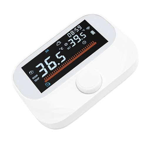 Thermostat de pièce sans fil LCD programmable connecté pour maison intelligente - 2