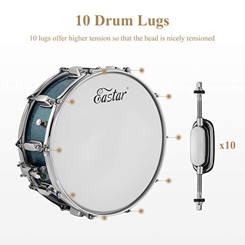 Image of Eastar Snare Drum Set，Starry Blue