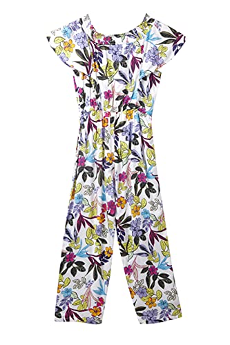 Image of Cub McPaws Girls Floral Jumpsuit | 4 to 12 Years