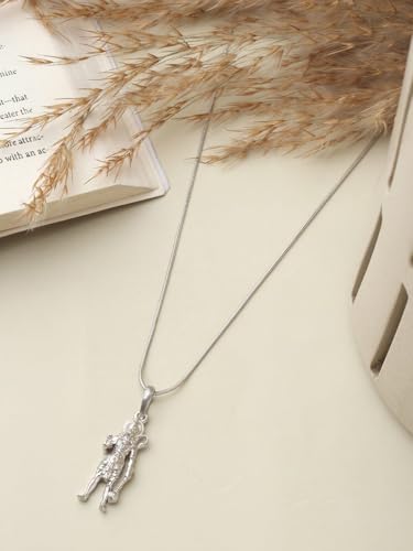 Pendentif Hanuman argent 92.5 % pur modèle AMZ 525 - 2