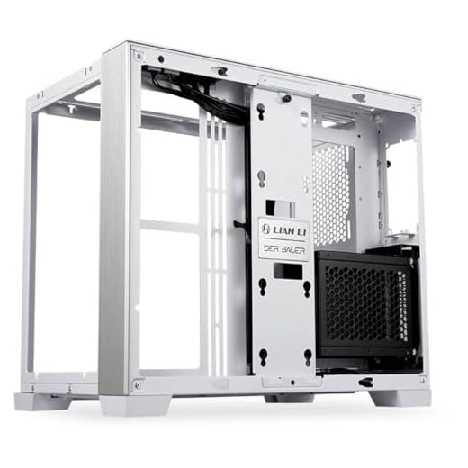 Lian Li O11 Dynamic Mini Snow Edition Midi-Tower Gaming-Case, alloggiamento Bianco paginefenster