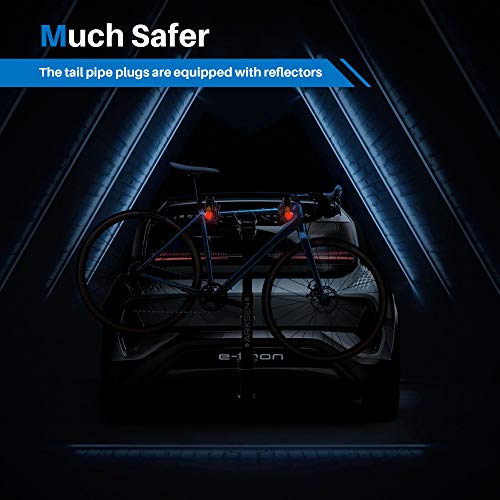 image for Arksen 4 Bike Rack Hitch Mount Swing Down Bicycle Carrier Foldable Rac