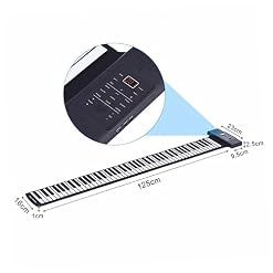 Vaguelly 1 Ensemble 88 Rouleaux 88 Touches De Piano Clavier Portable Instruments De Piano Pianos À Clavier 88 Touches Piano Électronique 88 Touches Instrument De Piano Instrument De – Image 2