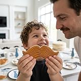 Ann Clark Cookie Cutters Mustache Father's Day Cookie Cutter 5.25" Made in USA
