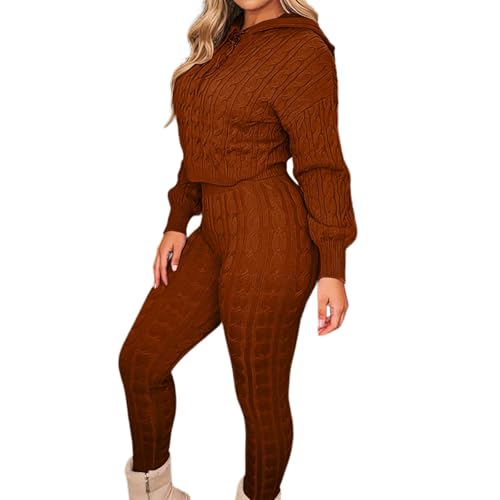 Survêtement de sport en tricot pour femme idéal pour le streetwear urbain