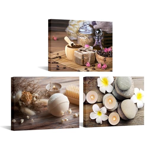 Nachic Wall SPA Wall Art Decor Vintage Massage Treatment Pictures
