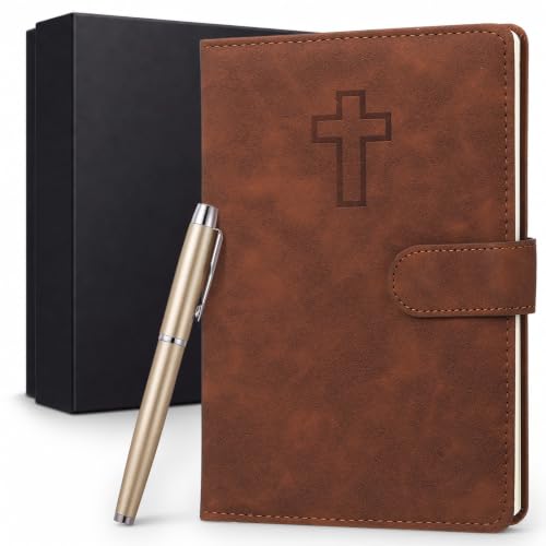Leather Journal and Pen Gift Box