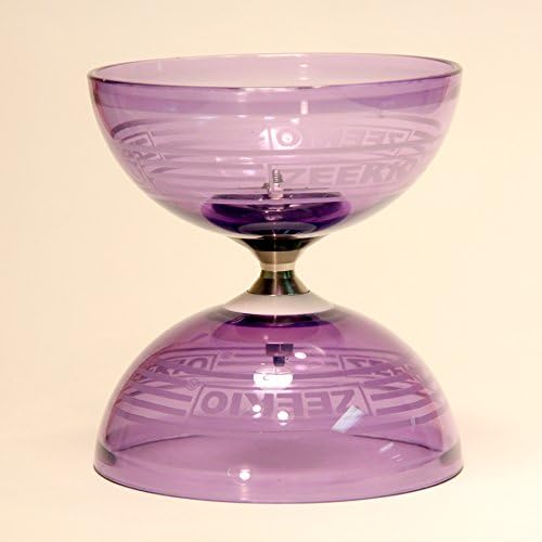 Miniatura 7 de Master Spin Diabolo, yoyó chino, rodamientos triples de acero, fibra de vidrio, cuerda y bolsa de transporte de malla, principiante a profesional