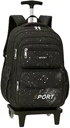 Mochila rodinhas carrinho Escolar Infantil Imperme?vel com M?ltiplos Compartimentos, para meninos 7-13 Anos