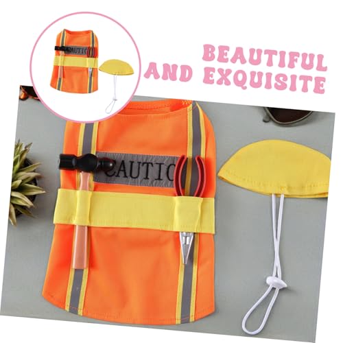Disfraz para perro resistente Toddmomy talla M naranja miniatura 3