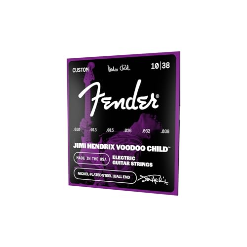 Fender Hendrix Voodoo Child Electric Guitar Strings, Nickel Plated Steel, Ball End .010-.038 - image 3