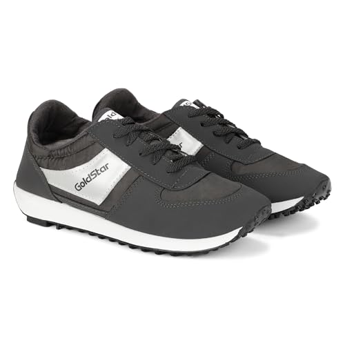 Image of GOLDSTAR 602 Men's Stylish Casual Sneakers Shoes | Lace-Up Lightweight Sports Running Shoes for Men | Comfortable Walking, Gym Training, Running Jogging & Footwear