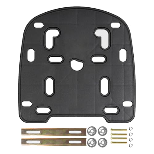 Générique Top Box motorcycleplate- Solid Rear Rack Plate, motorcycleTrunk PP Bottom plateWith Strong Reliable | Top Case Mounting Accessory for motorcycleStorage Transport Riding, Sturdy Build