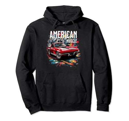 American Muscle Cars, Retro Cars, Petrolheads, American Car Sudadera con Capucha