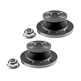 Artikelinformationen: 2x Radlager der Hinterachse links + rechts, Flanschdurchmesser: 132,8 mm, Innendurchmesser: 30 mm, Breite: 74,3 mm, mit ABS-Ring: 44 Zähne