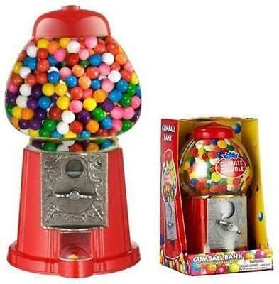 eBuzz GUMBALL VENDING MACHINE DISPENSER SWEET BUBBLEGUM FUN KIDS TOY CHEWING GUM NEW