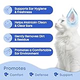 Ear Cleaner Drops & Wash Solution for Cats and Dogs – Gentle Ear Hygiene, Wax Removal & Odor Control for Pets