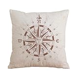 【TAILLE APPROPRIÉE】:d'oreiller de 50 x 50 cm,l'intérieur de l'oreiller n'est pas inclus.Les produits seront pliés à la livraison,il est normal qu'il y ait des plis.Merci pour votre compréhension.