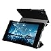 JETech Gold Slim-Fit Smart Case Cover for Google Nexus 7 2013 Tablet w/Stand and Auto Sleep/Wake Function (Black)