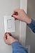 Legrand radiant TM870WSLCC10 15 Amp Rocker Wall Switch with Locator Light, Single Pole Decorator Light Switches, White (1 Count)