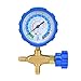 Manometr, Kolektor Klimatyzacji, Czynnik Chłodniczy 250 Psi 17,5 Kg/cm² Zestaw Wskaźników Kolektora Czynnika Chłodniczego Zestaw Wskaźników Kolektora Czynnika Chłodniczego, dla R22 R410A R134A R407C Z