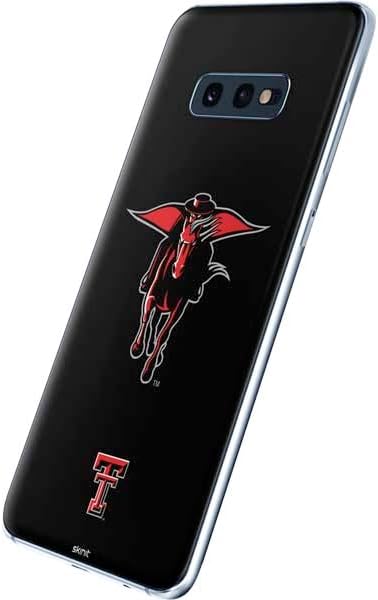 Skinit Decal Phone Skin Compatible with Samsung Galaxy S10e - Officially Licensed College Red Raiders Logo Design