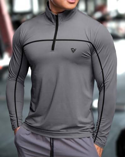 Image of Noble Monk Men's Active wear Regular Fit T Shirt |Full Sleeves |Casual T-Shirt for Men