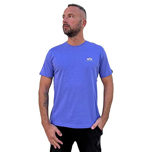 Maglietta Basic T Small Logo per Uomo Electric Violet