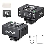 Godox XR-S TTL drahtloser Empfänger für Sony Flash, Fernbedienung über X3Pro, 100m Reichweite, 1270mAh Akku, 0,96 Farbbildschirm-Empfänger für Sony Camera Flash