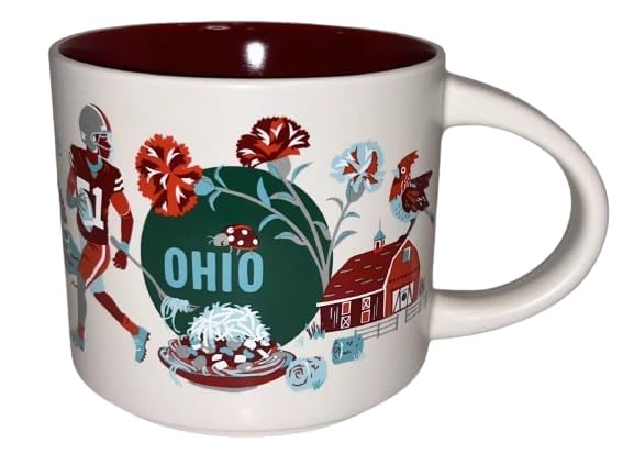 Starbucks taza de cerámica Ohio 14 oz miniatura 3