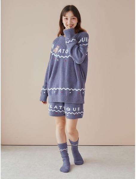 Amazon | [ジェラート ピケ] 【HOLIDAY】ノルディックプルオーバー