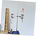 JECOMPRIS Experiment Equipment Clamp 1 Set Tube Clamp Holder with Strong Clamping Force for Flask Beaker Industrial Use