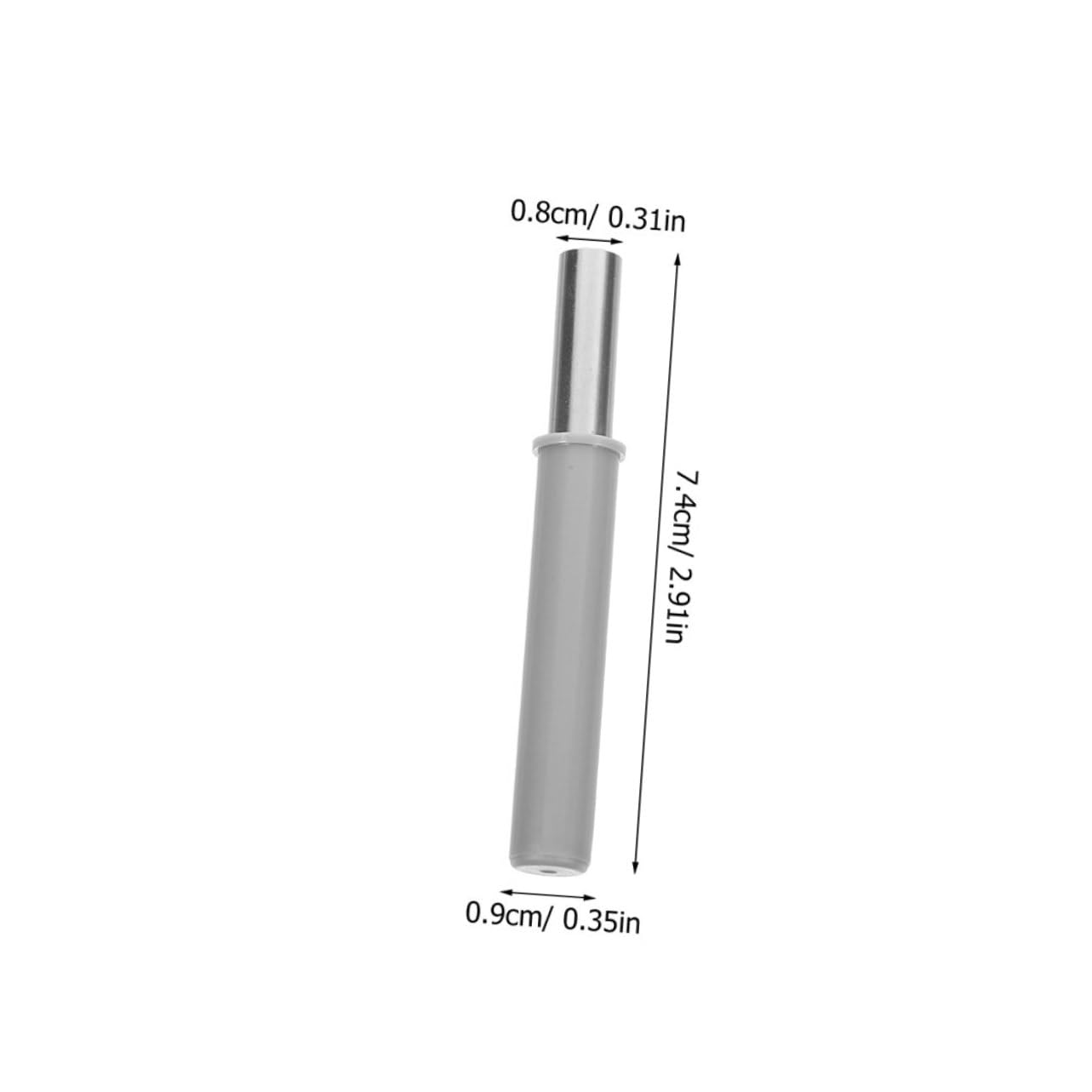 2pcs Hydraulic Soft Close Dampers for Trash Can Covers Noise Reducing Easy to Install