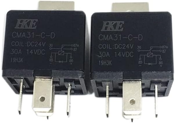 2x Relais CMA31-CD DC12V 5PIN - Ersatz Für 04727370AA, 50732, 3227 A1