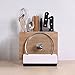 Scolaposate Portlery Kitchen Universal Knife Block Utensile Portatenitore Set Plastic Flatware Holder Organizzato Spatola Organizzato Forks Cucchiai Controsoffitto Ceppo Coltelli ( Color : White )