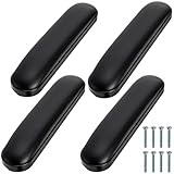 Covzoe 4 Pack Wheelchair Arm Pads, 10 Inch Replacement Wheelchair Armrest Cushion, Transport Chair Arm Pad Part Fits for Most Standard Wheelchairs