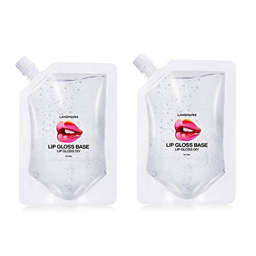 Eakroo 2 Pack Moisturize Lip Gloss Base, Lip Gloss Base Oil Material Lip Makeup Primers, Non-Stick Lipstick Primer for DIY Handmade Lip Balms Lip Gloss -200g (Moisturize) Eakroo 2 Pack Moisturize Lip Gloss Base, Lip Gloss Base Oil Material Lip Makeup Primers, Non-Stick Lipstick Primer for DIY Handmade Lip Balms Lip Gloss -200g (Moisturize)