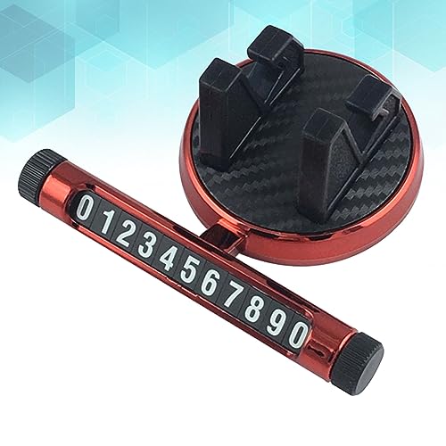 FAVOMOTO Suporte De Celular Para Carro Suporte De Celular Suporte De Telefone Para Carro Placa De Nú