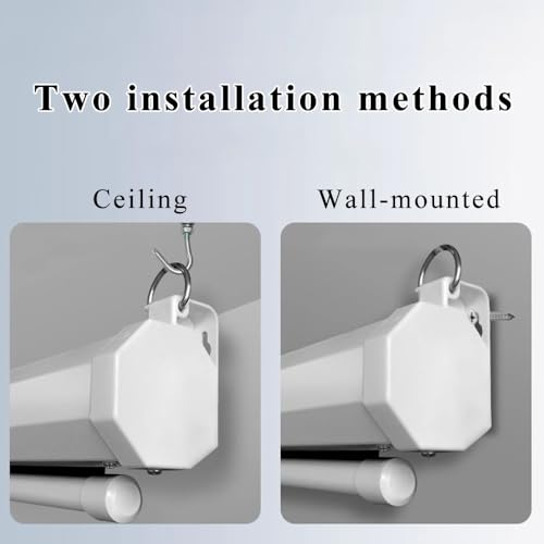 Pantalla Manual Retráctil para Proyector 60" 16:9 miniatura 3